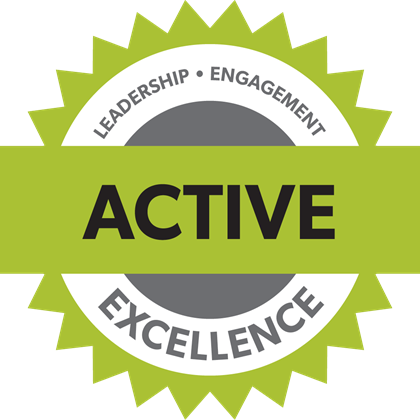 chapter-standards-active Chapter Standards Active Medal - Leadership, Engagement, Excellence