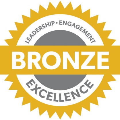 Chapter Standards Bronze Medal - Leadership, Engagement, Excellence