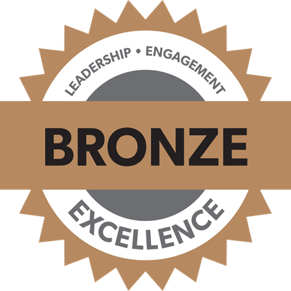 Chapter Standards Bronze Medal - Leadership, Engagement, Excellence