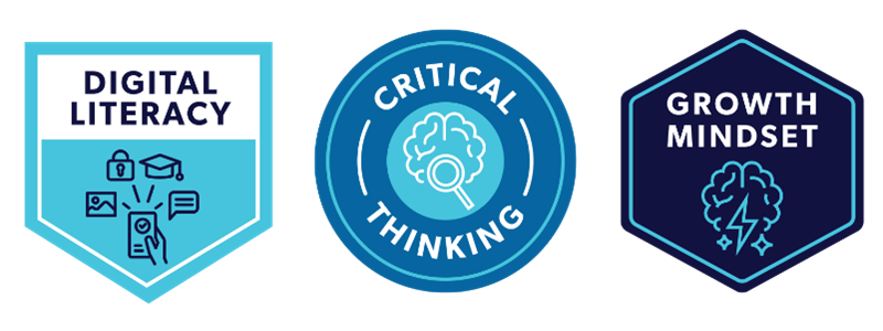 Signature Skills Badge for Digital Literacy, Critical Thinking, and Growth Mindset