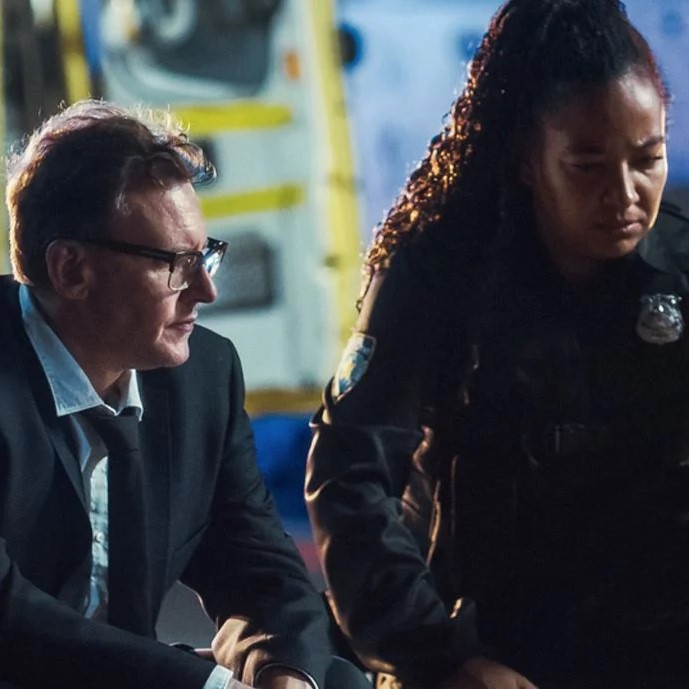 criminal justice professionals looking at evidence