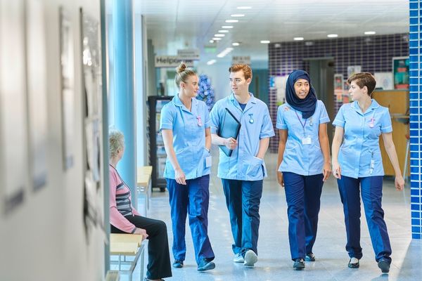bsn and msn students in hospital