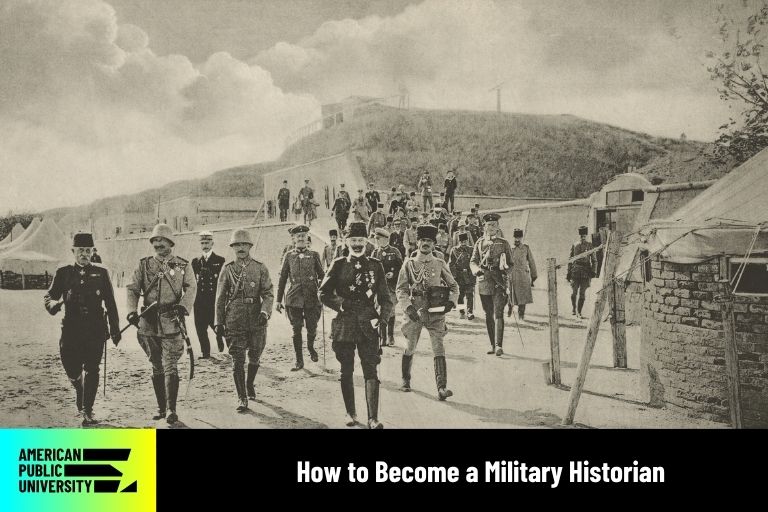 military history antique photo of soldiers