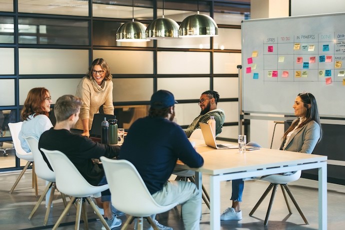 startup employees talking about legal considerations